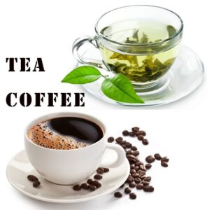 Coffee and tea survival food