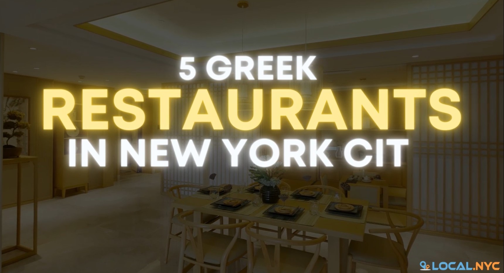 5 Great Greek Restaurants In New York City - Local NYC