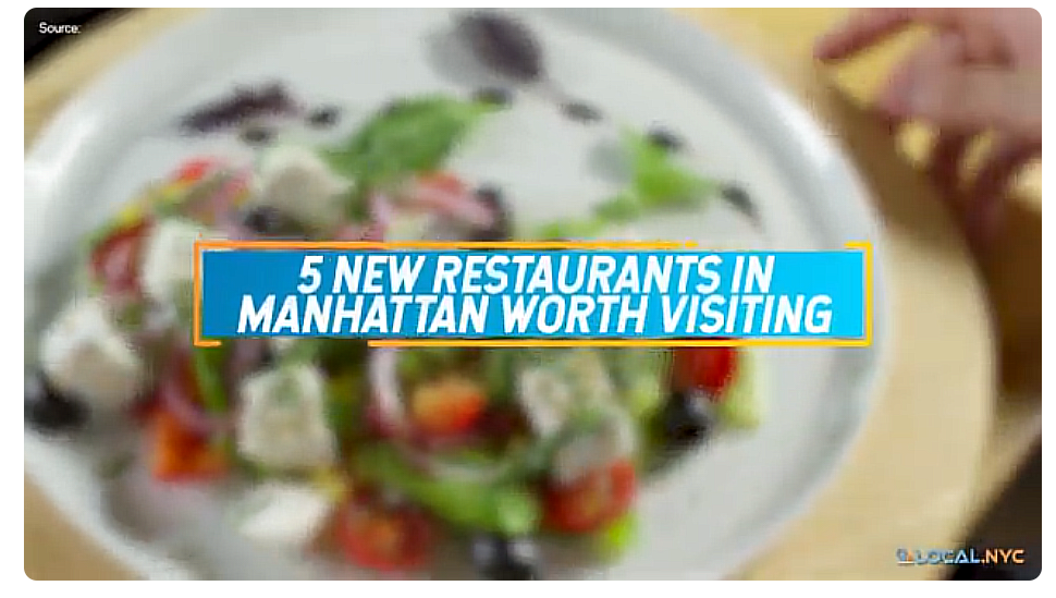 5 New Restaurants in Manhattan worth Visiting Local NYC